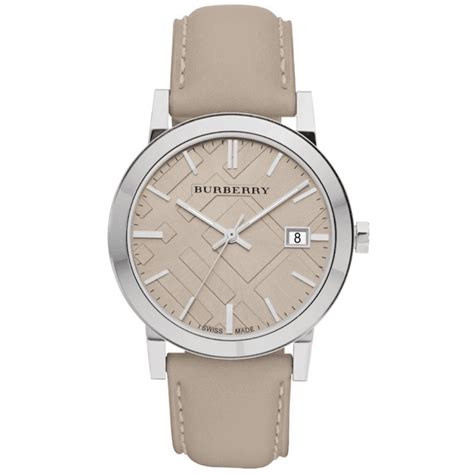 Burberry Unisex Check Stamped Watch BU9010